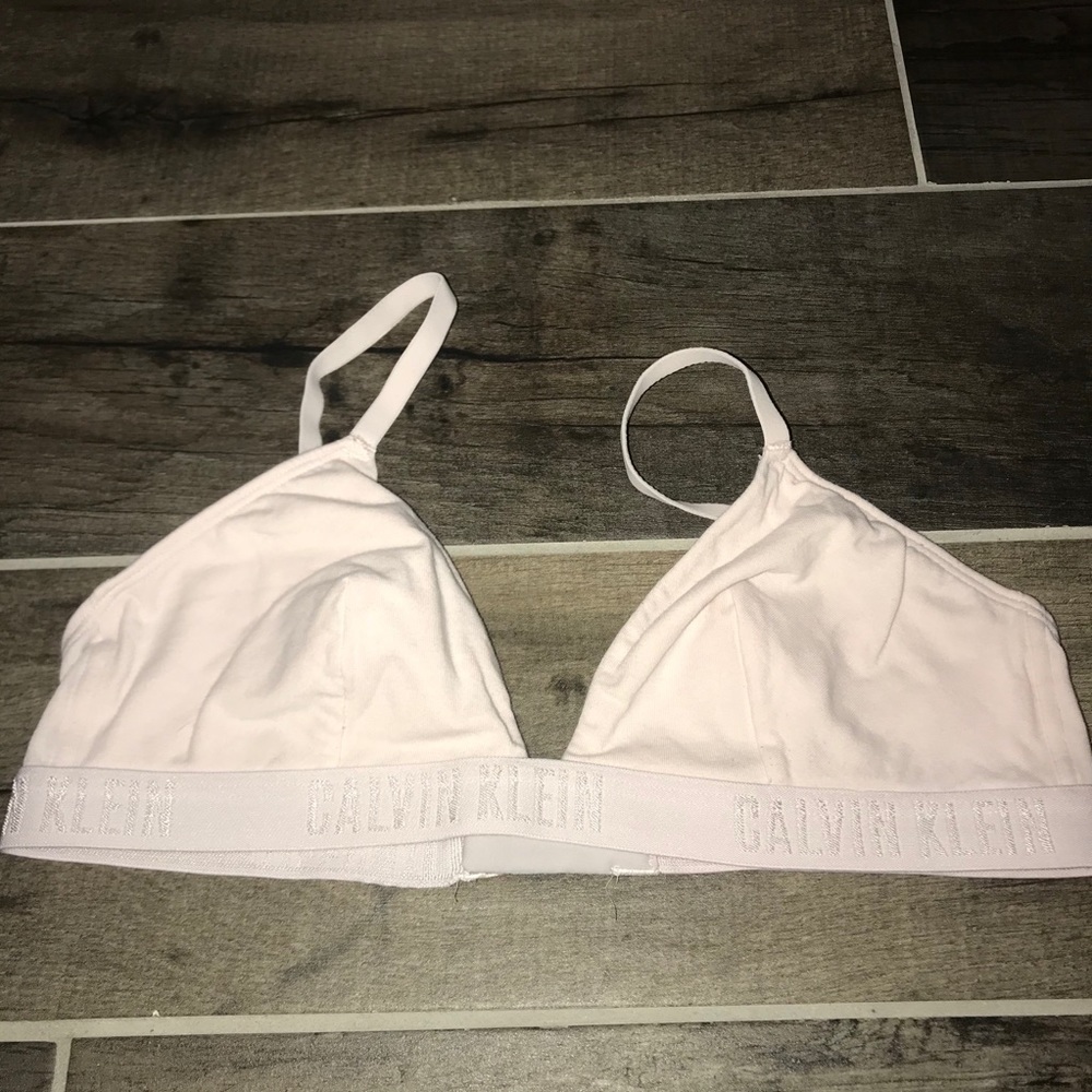 Calvin Klein bralette light pink